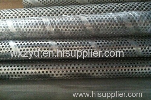 Zhi Yi Da exports spiral welded perforated metal pipe to US