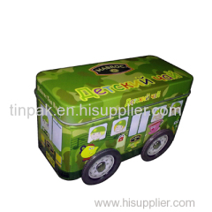 car shape confectionery tin box supplier