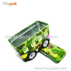car shape confectionery tin box supplier