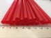 red color jumbo plastic drinking straws