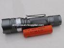 Tactical led flashlight with magnetic switch