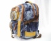 Washed with cotton denim backpack