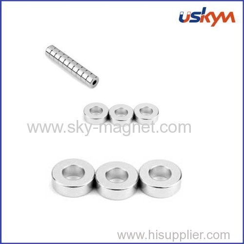 sintered ndfeb permanent ring magnet