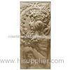Brown Decorative Ceiling Panels Boards , Stone Wall Background