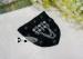 cool Stylish Black Beaded Appliques For Clothing With Skulls