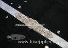 Wedding Dresses 5 cm Width Handmade Rhinestone Wedding Belt with Pearl