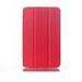 super slim magnet pu leather Protective Tablet Cases for LG g pad 7.0 V400 Red