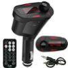 360 Degree Rotating Car MP3 Player Wireless LCD Display FM Transmitter With Remote