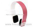 2.4G Bluetooth 3.0 + EDR Over Ear Headsets for Smartphone Tablet PC Pink