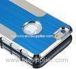 Blade Brushed Aluminum Chrome Metal Cell Phone Cases For iPhone 6 4.7" / Plus