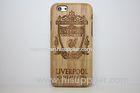 LiverPool Football Club Carbon Bamboo Wood Cell Phone Cases for Apple Iphone