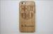 Barcelona Design Natural Bamboo Wood Cell Phone Case For Iphone 6 4.7 Inch