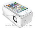 Magic Mini Wireless Induction Speaker , White Mobile Phone Audio Interaction Speaker