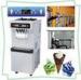 Full Stainless Steel Frozen Yogurt Making Machine, 3 Flavors Soft Serve Ice Cream Machine For Super