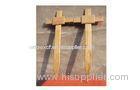 Oak , paulownia or mixed material wooden spikes custom funeral porducts