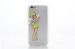 Iphone 5S / 4S Simpson Transparent Plastic protective cell phone cases cover