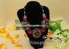 Luxury Red Diamond Crystal Fashion Collar Necklace for dancing