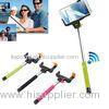 Extendable Selfie Bluetooth Monopod , Wireless Selfie Stick For iPhone Samsung