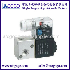 mini air solenoid valve 3 way pneumatic 12v 24v 110v 220v china suppliers