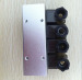 Rc1/4 port VU4-ACCUAIR 4 corner solenoid valve unit Air suspension valve block With E-level for Modified cars