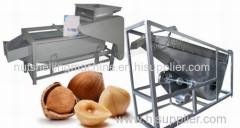 200-300 kg/h Hazelnut Shelling Machine and separator