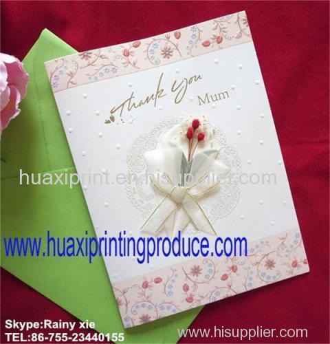 square and flower greeting cards