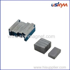 Block Ferrite magnets for motor