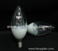 High lumen E14/E27 candelabra Led bulb C37