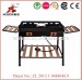 portable outdoor cast iron 2 burners gas stove