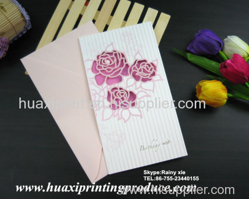 esquisite greeting cards with beautiful flower