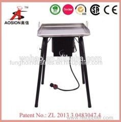 high pressure cast iron portable gas grill