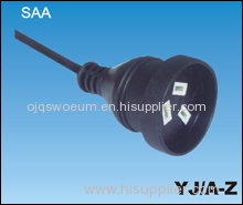 Australian SAA Power Cords with Socket