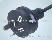 Australian SAA Standard 2 Pin Power Lead Plug