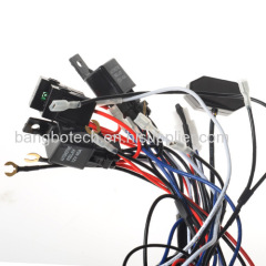 2 Legs Wiring Harness and Switch Support 300W Double Color Light Bar