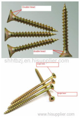 Pozi Double Csk Head Chipboard Screw(large range of szies)