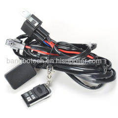 Truck 2 Legs Plug and Play Remote Control Wiring Harness and Switch
