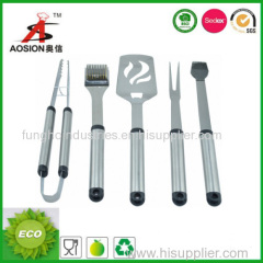 Heat resistant stainless steel grill tool