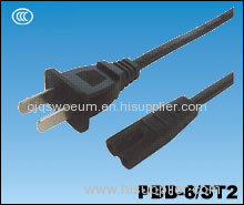 China CCC Power Cords with Eight-lane Socket