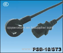 China Computer Power Cord Plug PSB-10/ST3