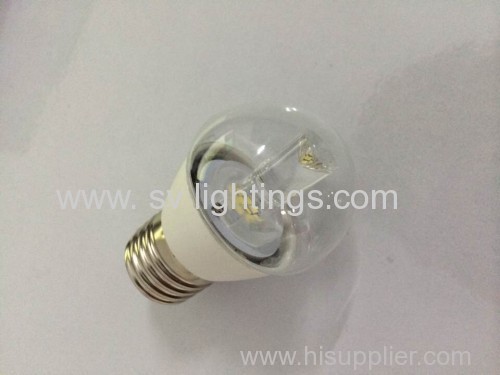 High lumen E14/E27 candelabra Led bulb G45