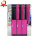 Colorful Powder Coated Lockable Clothes Storage Steel Locker 6 Opening