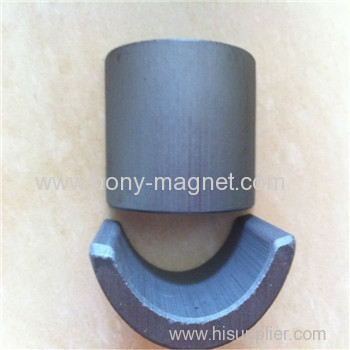 High quality bonded neodymium arc magnets