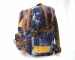 Style restoring ancient ways with cotton washed denim backpack