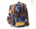 Double cowboy washing dyed backpack