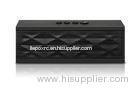 rechargeable Jambox Speaker , home Tablet / PC / Mac Black Bluetooth Cube Speakers