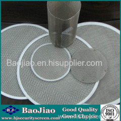 Wire Mesh Filter Disc/ Stainless Steel Woven Filter Disc/314 316 Filter Disc