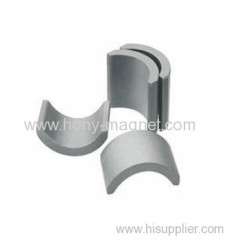 Bonded neodymium tile motor magnet