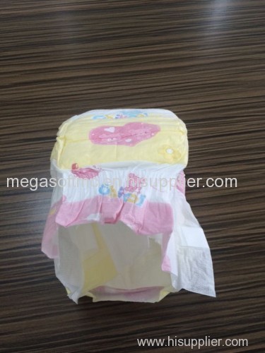 Hot selling in Africa market high quality baby diapers