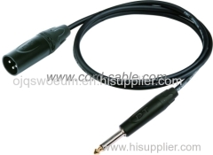 DMD Series M XLR to Mono Jack Microphone Cable