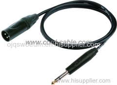 DMI Series M XLR to Stereo Jack Microphone Cable
